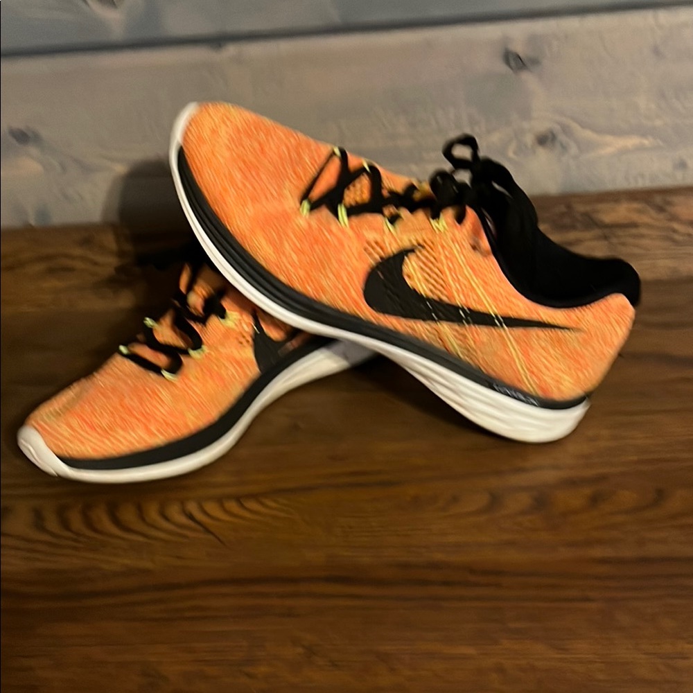 Nike Bright Orange Athletic Sneakers